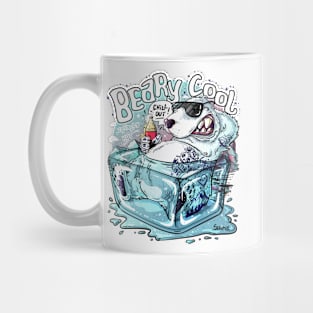 Beary cool Polar bear pun Mug